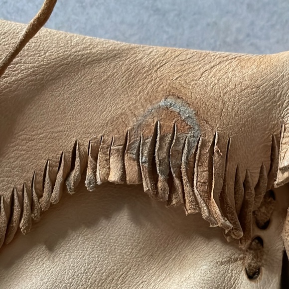 Native American-made handcrafted deer leather possibles medicine bag Kokopelli - Picture 11 of 12